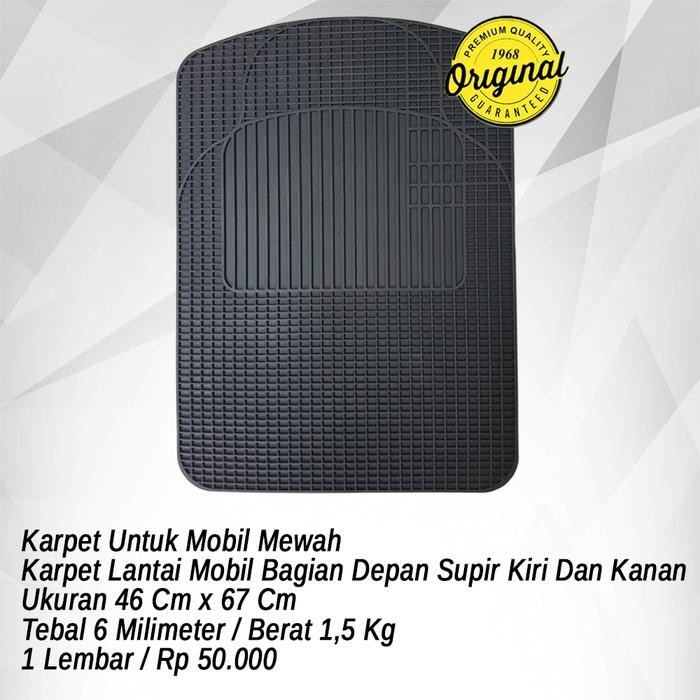 PREMIUM Karpet mobil universal - karpet karet mobil - Karpet Mobil Lembaran