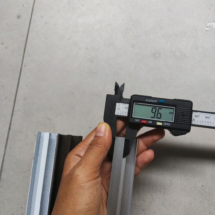 PREMIUM Rell Almunium Pintu Kolong Dapur Bawah dan Pintu Kolong Bawah Tangga Rel lemari Geser