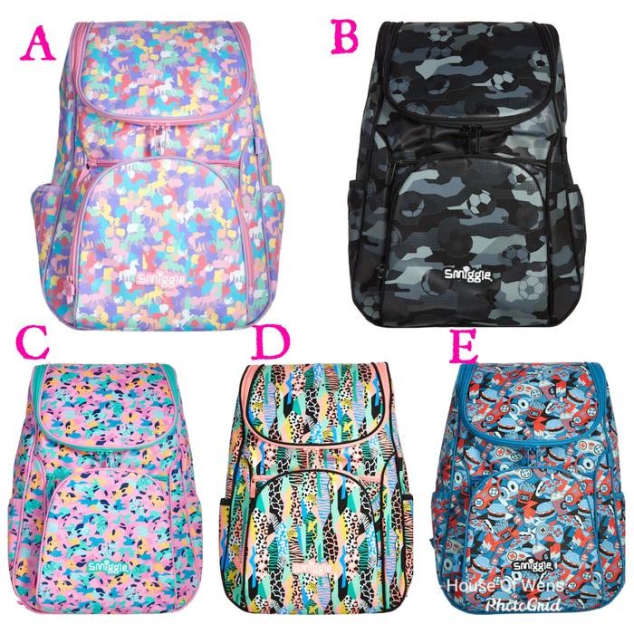 Pilihan- Smiggle Illusion Access Backpack - Tas Smiggle Original