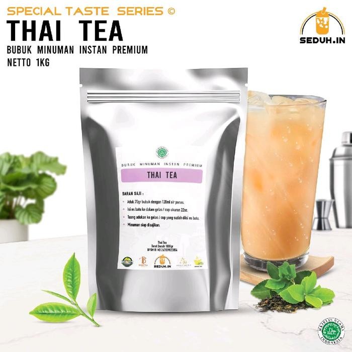 

Tersedia Thai Tea Powder Drink 1Kg - Bubuk Minuman Ekonomis Premix Shopee