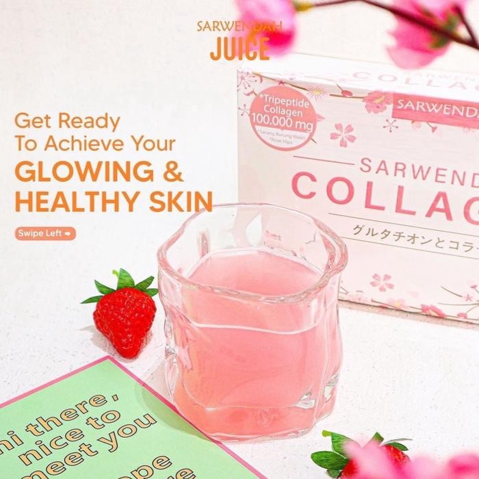 

Tersedia Collagen Premium Powder Drink Strawberry Apel 20 Sachet - Dengan Sarang Walet