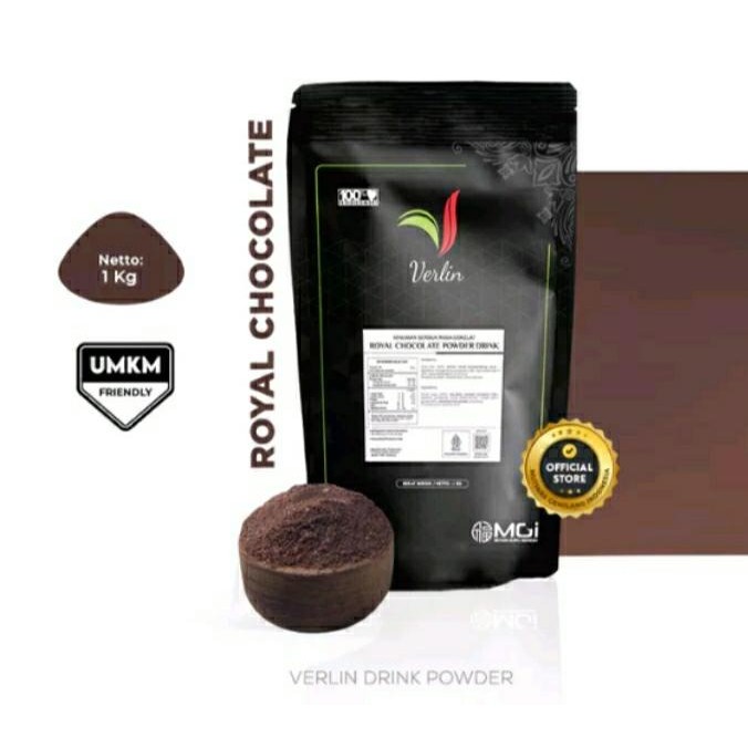 

Tersedia Verlin Royal Chocolate Powder Drink 1Kg - Minuman Serbuk Coklat Instan Shopee