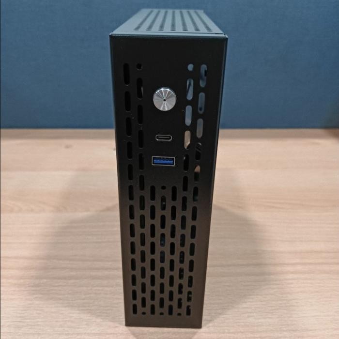 Casing VBR I5 Portable Compact ITX, PSU Adapter Eksternal 120W - Case PC VBR I5