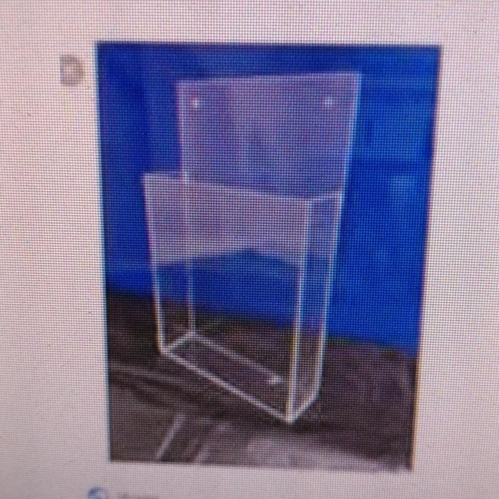 

Akrilik Custom Rak Brosur Uk A4 Tebal 2 Mm