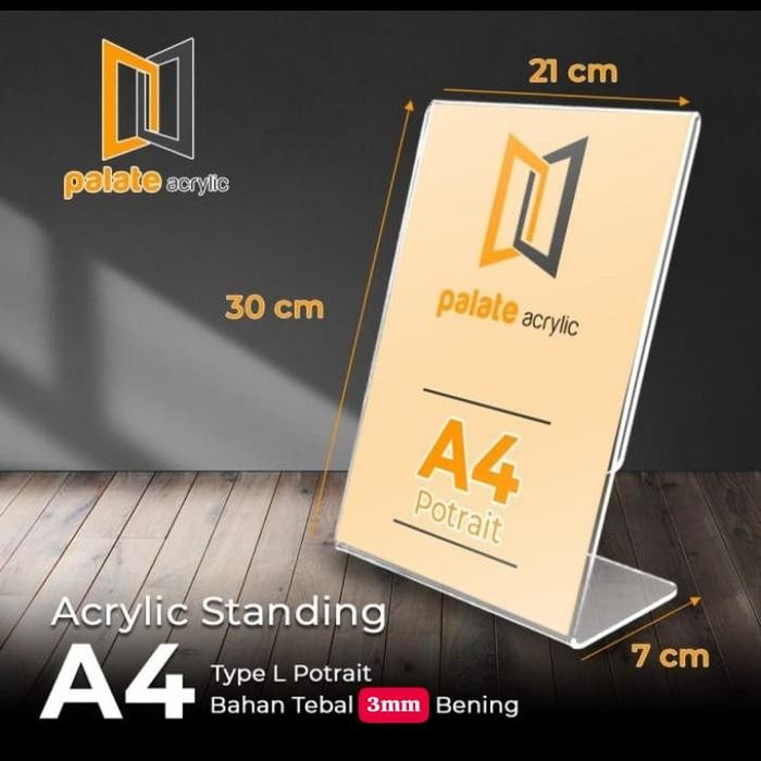 

Akrilik A4 L Portrait 3Mm