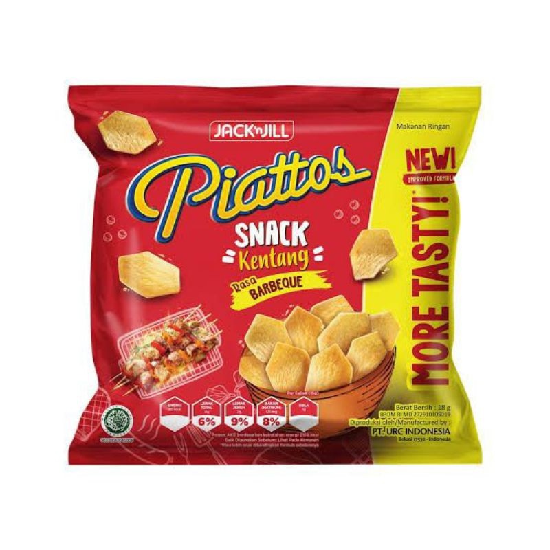 

Piattos BBQ 20G