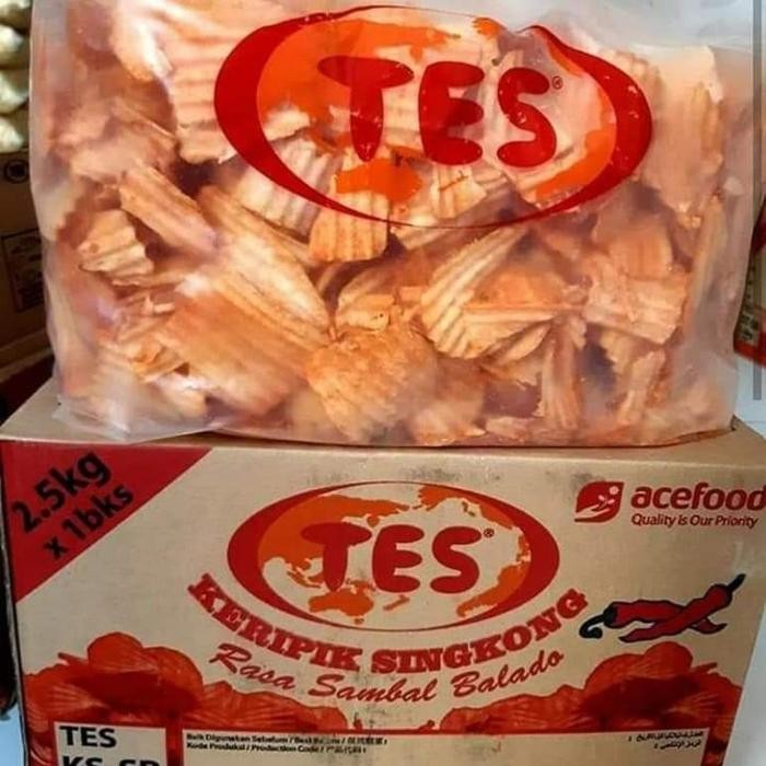 

TERMURAH Singkong Balado TES 1 dus 2,5 kg READY STOCK