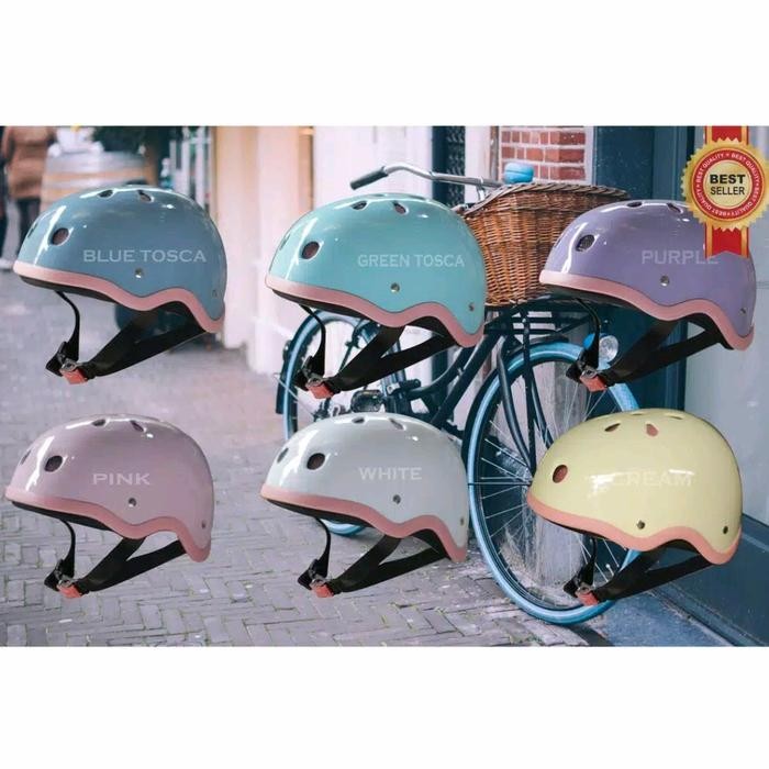 United Motion - Helm Sepeda Dewasa Warna Pastel