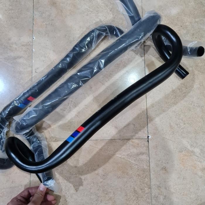 HANDLEBAR DROPBAR BULAT GT OS 31.8 40 STANG FLARE 20 BALAP GRAVEL SYTE STANG BENGKOK SEPEDA