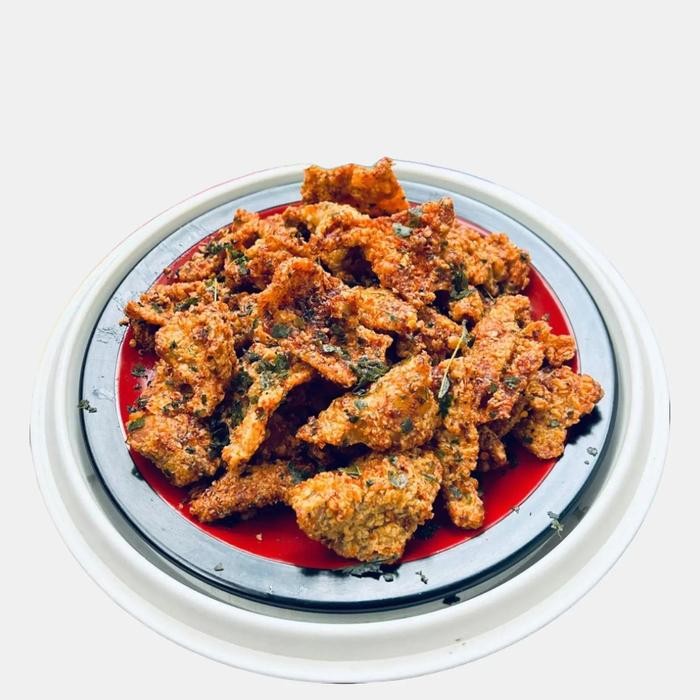 

1 Kg Keripik Kulit Jendral Varian Rasa Pedas Daun Jeruk Food Cemilan Ayam Snacks