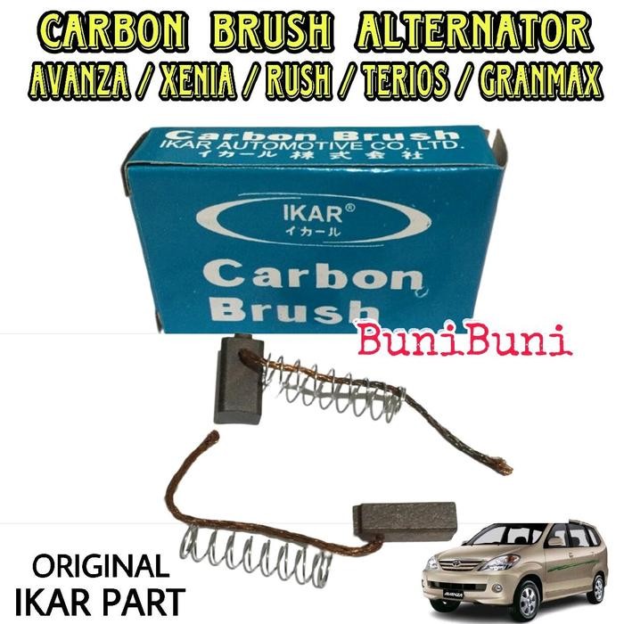 Jual Carbon Brush Alternator Avanza - Kul Cool Arang Dinamo Ampere Mobil Avanza Xenia Rush Terios