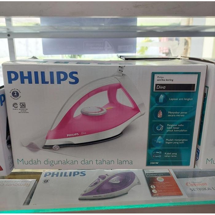 Sale Philips Setrika Diva Gc 122 / Gc122/ Setrikaan Philips Diva - Ungu