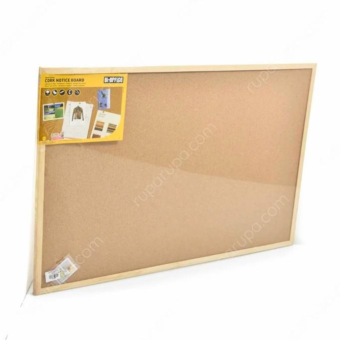 

Papan Tulis Bi-silque Cork Board Papan Buletin 90x60 Cm