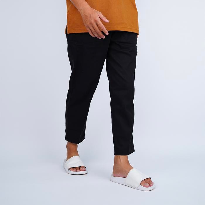 Sirwal Lite White Label / No Label Twill Stretch Casual Celana Pria