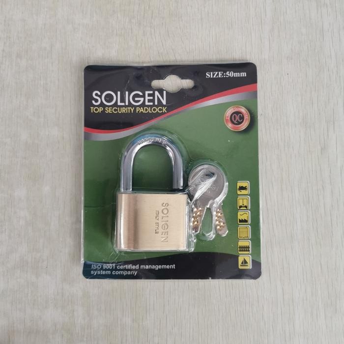 Gembok Soligen Per Komputer 50 Mm