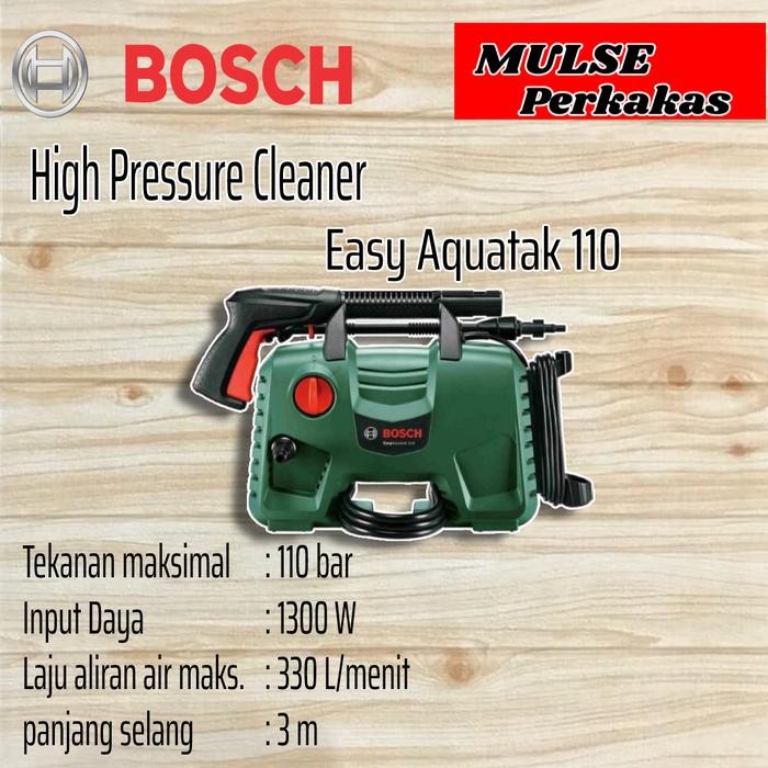 Jet Cleaner/Mesin Cuci Mobil Bosch Easy Aquatak 110