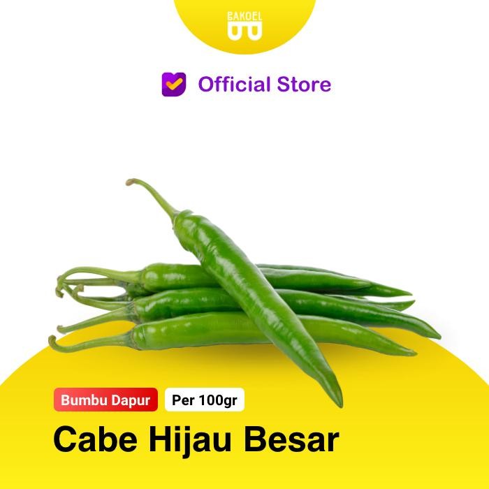 

Cabe Hijau Besar - harga per @100gr