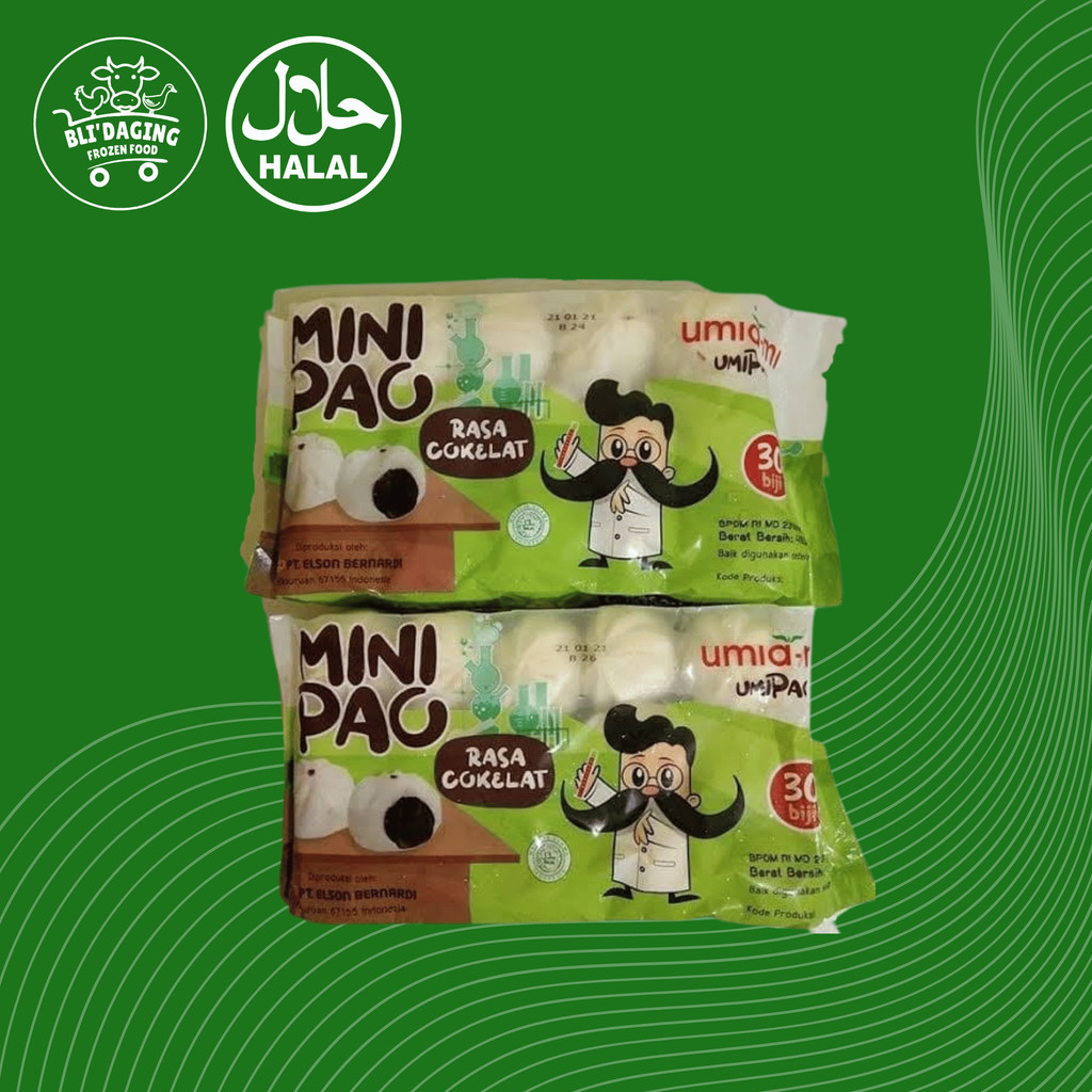 

MINIPAO ISI COKLAT ISI 30