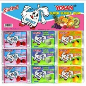 Yosan Bubble Gum (renceng) 2g
