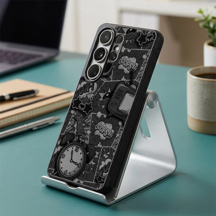 Case Casing Samsung Galaxy S26 S25 S24 S23 S22 S21 S20 Note 20 10 Ultra Edge Plus FE Retro Comic Boo