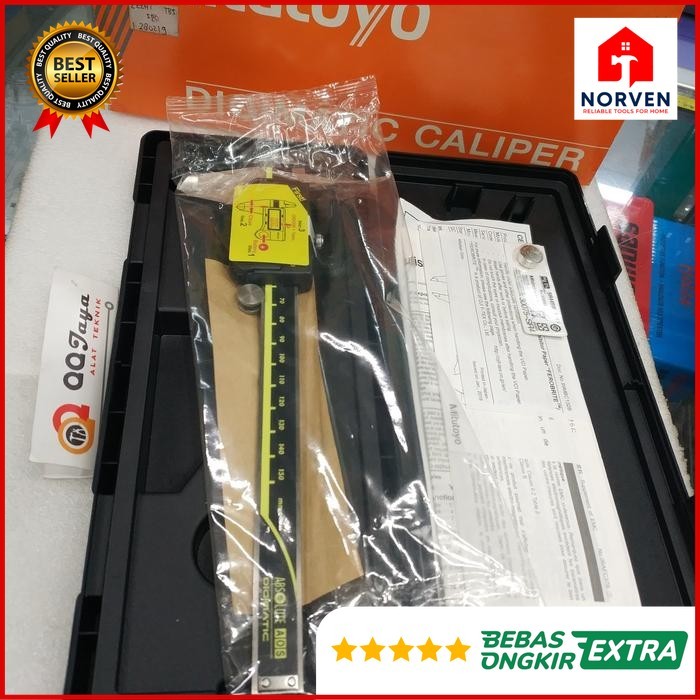 Mitutoyo Digimatic caliper - sigmat digital 6 inchi - original