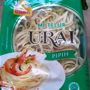 Mie Telur Urai Pipih