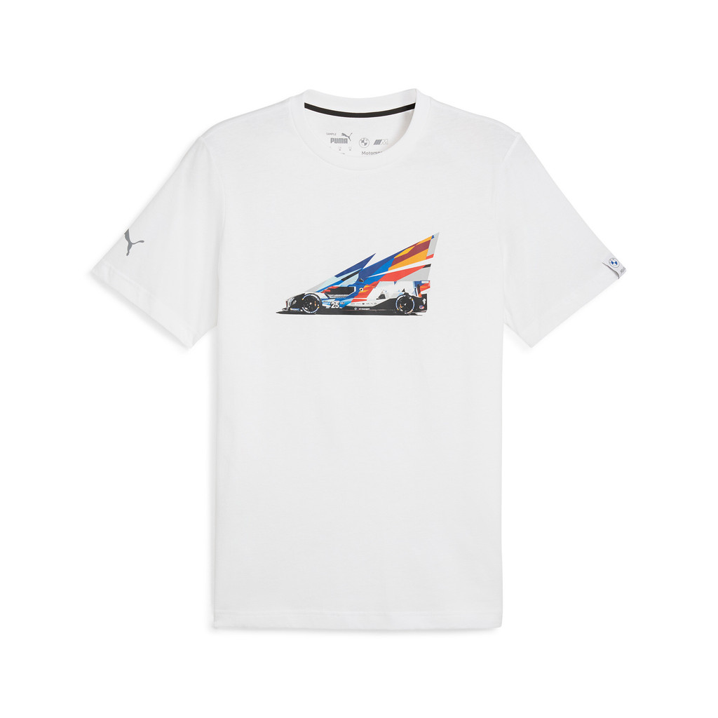 Kaos Pria Bmw Mms Car Graphic Tee 2 Puma White 627467 02