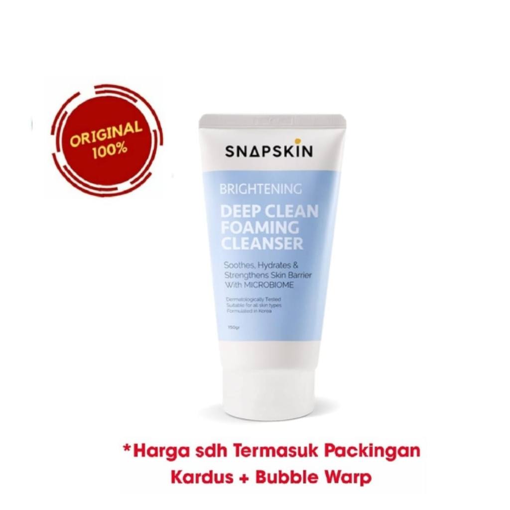 Snapskin Brightening Deep Clean Foaming Cleanser Amway Original snapskin Original (L01)