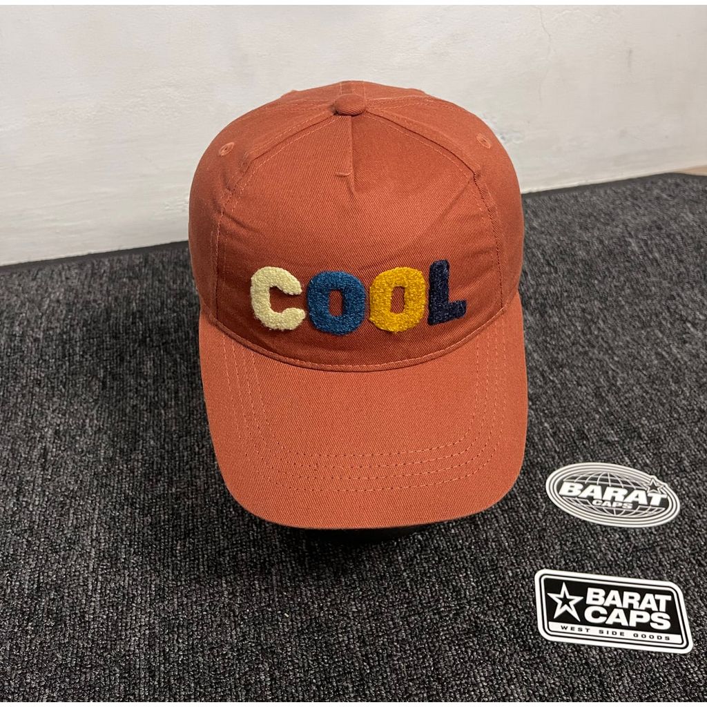 Topi Cool Coklat Setelan