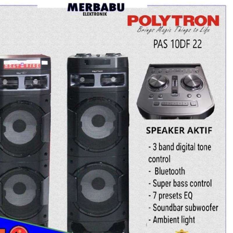 Polytron Active Speaker PAS-10DF22/PAS10DF22