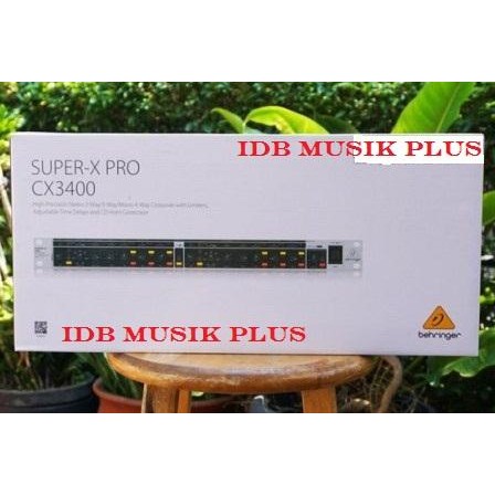 Crossover Behringer CX3400 CX 3400 V2 Original Behringer