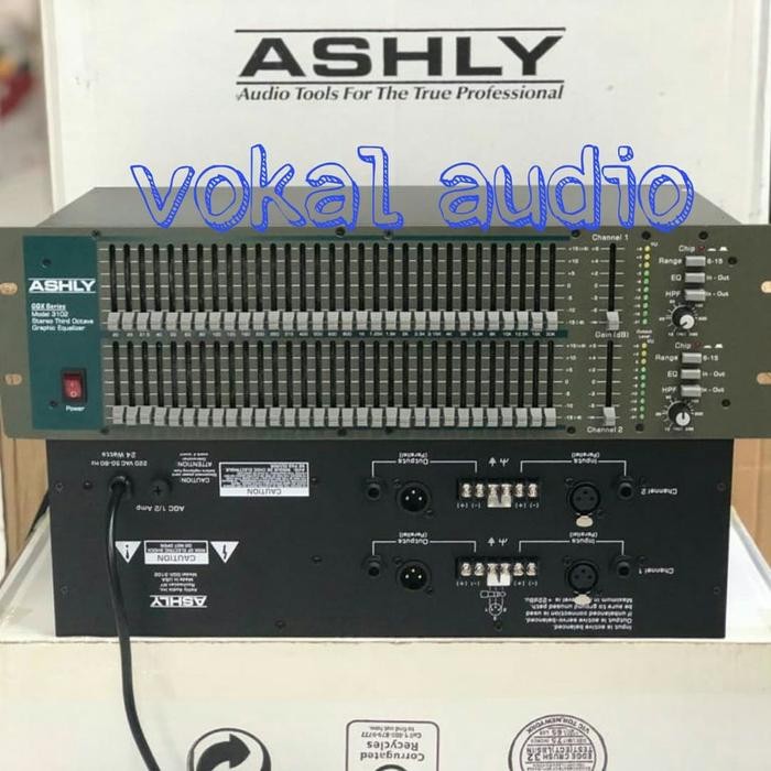 Equaliser ASHLY GQX 3102