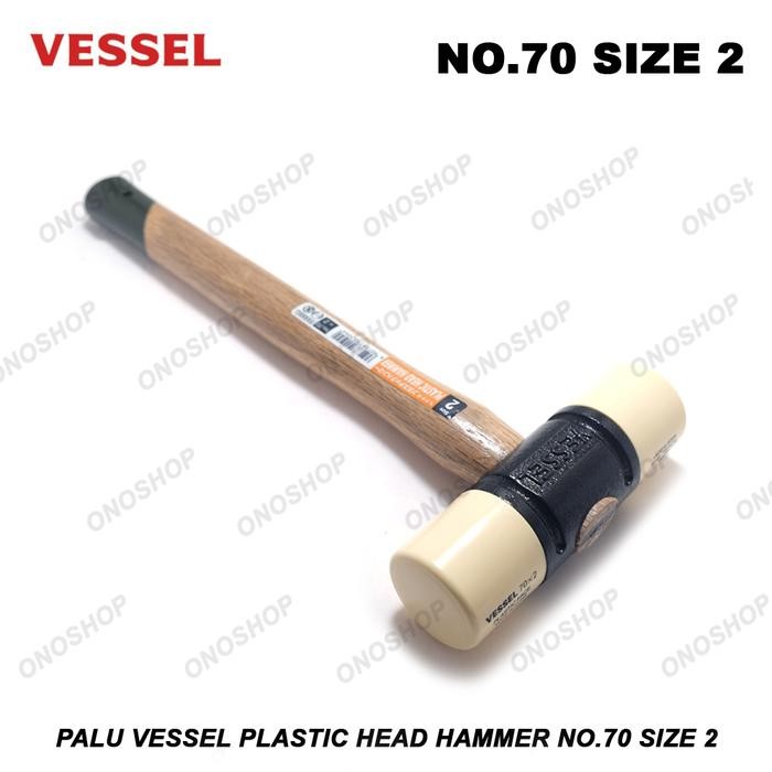 Palu Vessel Plastic Head Hammer No.70 Size 2