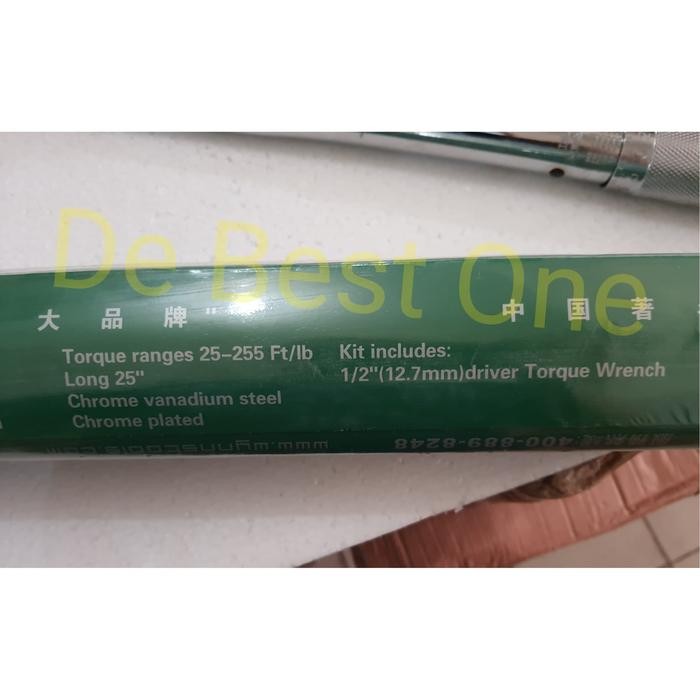 KUNCI TORSI / TORQUE WRENCH / KUNCI MOMEN 1/2" 35kg 345 NM