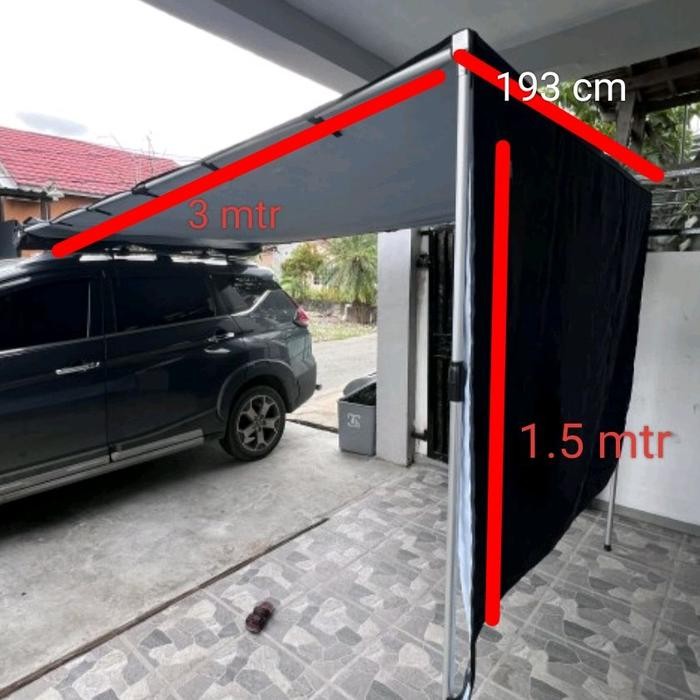 PREMIUM Side Awning /awning mobil murah Camping