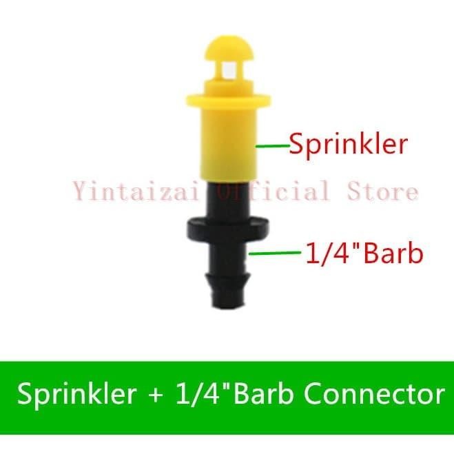PREMIUM Nozzle Atomisasi Sederhana Mikro Sprinkler 1/4 Inch