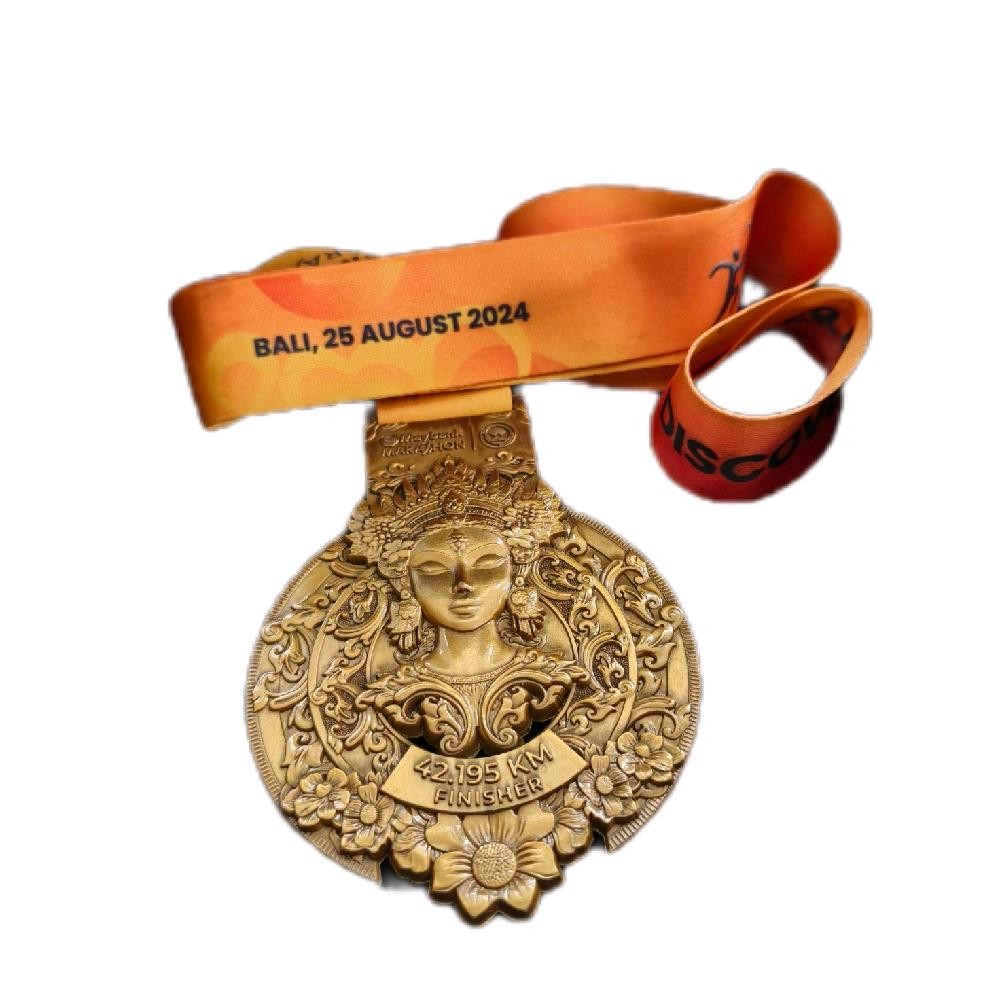Medali Finisher Event Lari Running 2024 - Medali Lari FM full marathon 42.195 Event Running - Medal 
