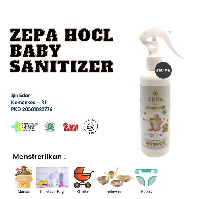 ZEPA HOCL BABY SANITIZER / NON ALKOHOL / HAND SANITIZER BAYI SPRAY