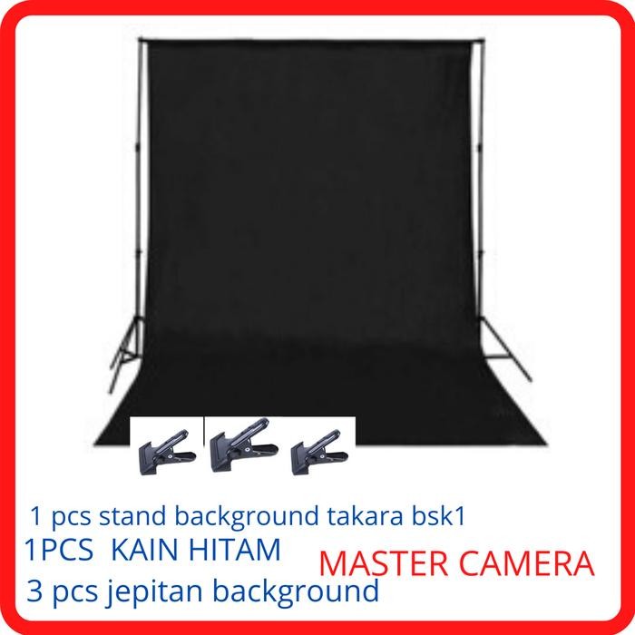 BACKGROUND FOTO PAKETAN KAIN HITAM