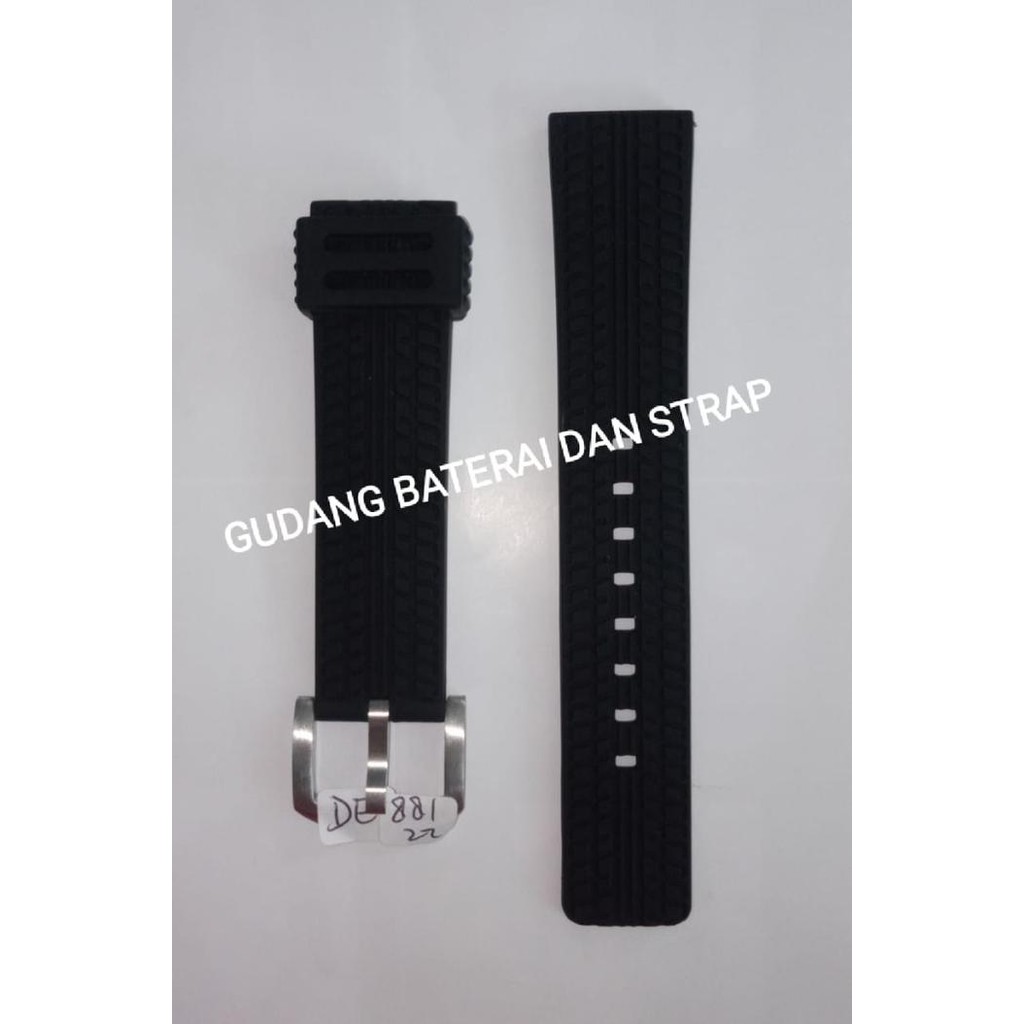 Tali Jam Tangan Tali karet Silicon 03-881