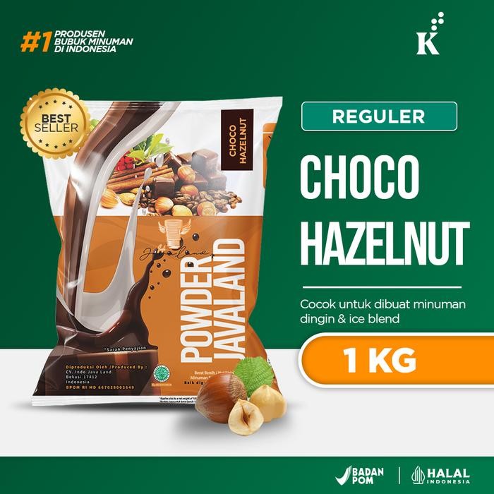 

Tersedia Bubuk Minuman Choco Hazelnut Bubble Drink Javaland 1Kg - Powder Minuman Shopee