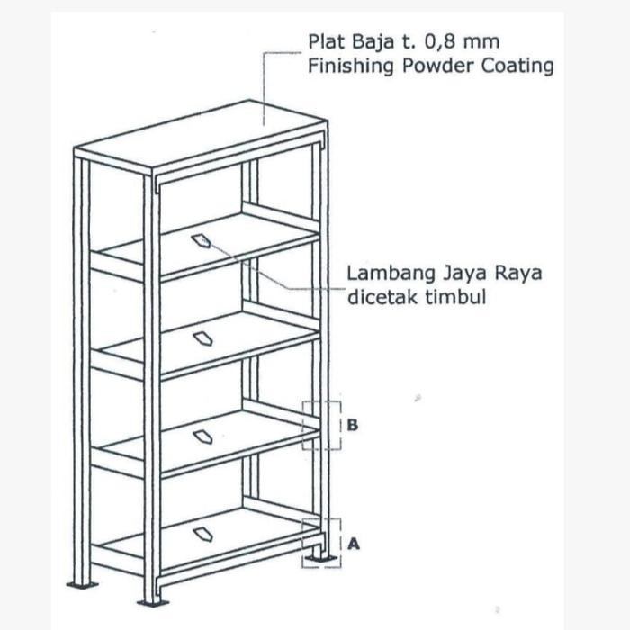 

Bisa Grab! Dp Pak Bani 30% Rak Besi Elite Logo Dki