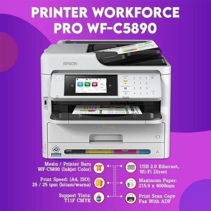 Printer Epson workforce WF-C5290 WF-C5790 WF-C5390 WF-C5890