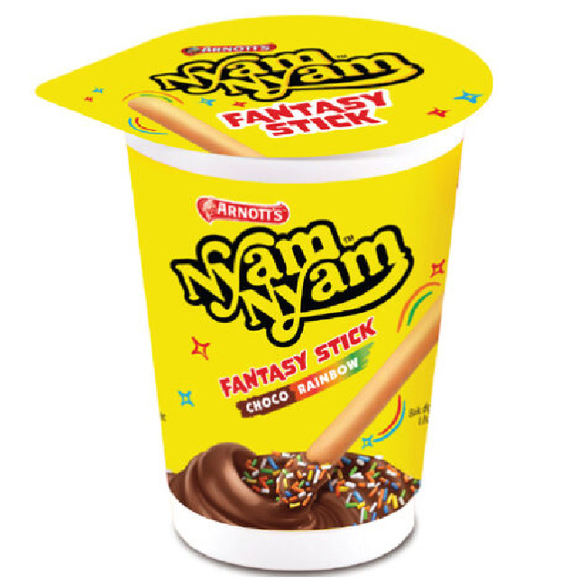 

Nyam-Nyam Stick Choco Rainbow 25G