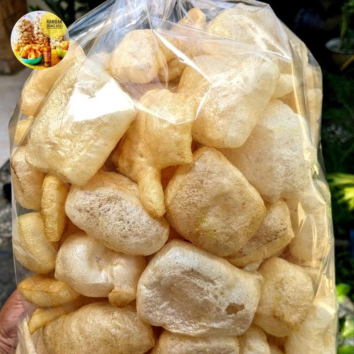 

ASLI Rambak Dong Kerupuk Kulit Sapi Asli Siap Makan Gurih Renyah Snack Camilan READY STOCK