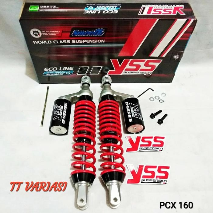 Shockbreaker YSS G-PLUS SMOOTH BLACK SERIES PCX 160