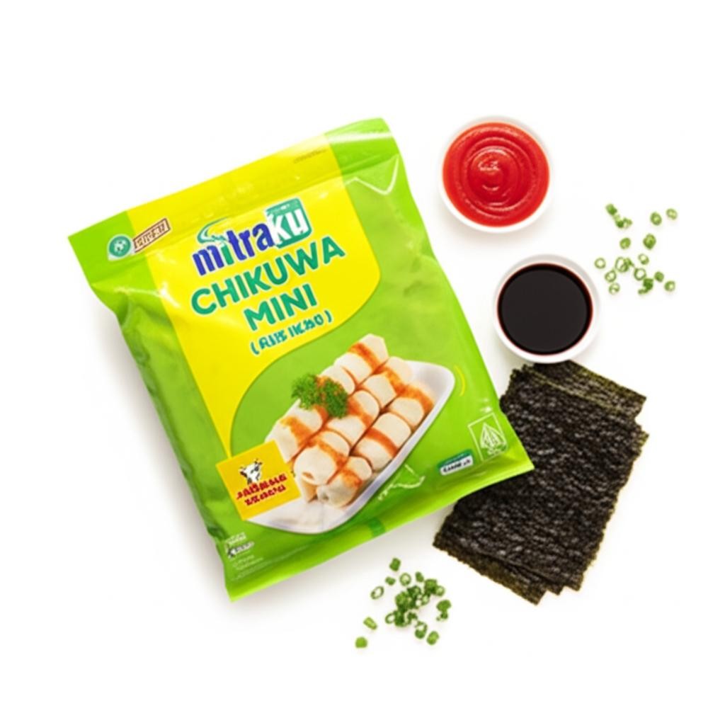 

Mitraku Kue Ikan Chikuwa Mini 1kg - Fish Cake Jepang Halal Praktis Lezat untuk Camilan & Masakan