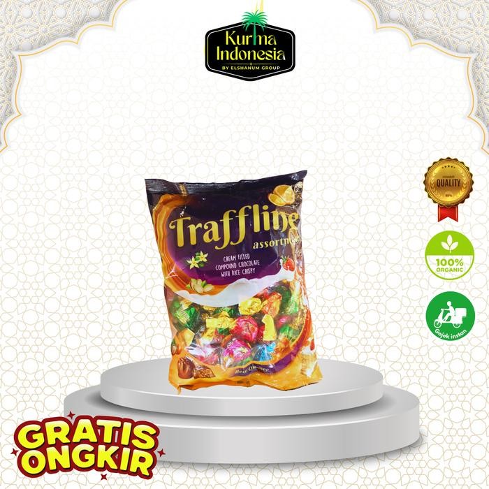 

Cokelat Traffeline turkey Mix Rasa 1 kg - Cokelat Arab Original - Chocolate Snack Bar Food - Kurma