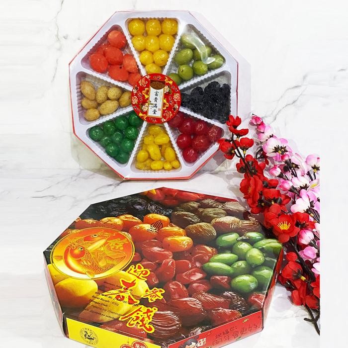 

Manisan Imlek Pak Chen Ko Fruit Manisan Buah Imlek Manisan Aneka buah Kotak 600g Manisan Buah Kering