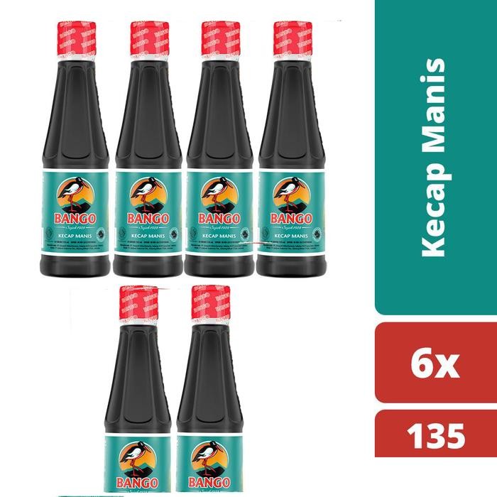 

Bango Kecap Manis 189g Multi Pack - Isi 6